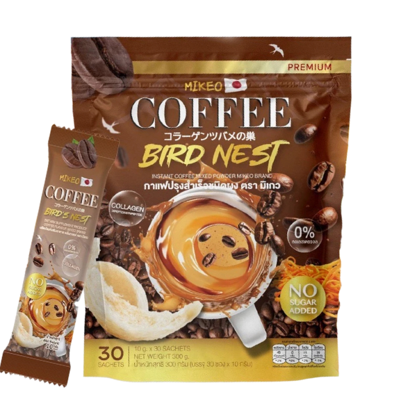 กาแฟถังเช่าผสมรังนก 300g ( 10g x 30ซอง )