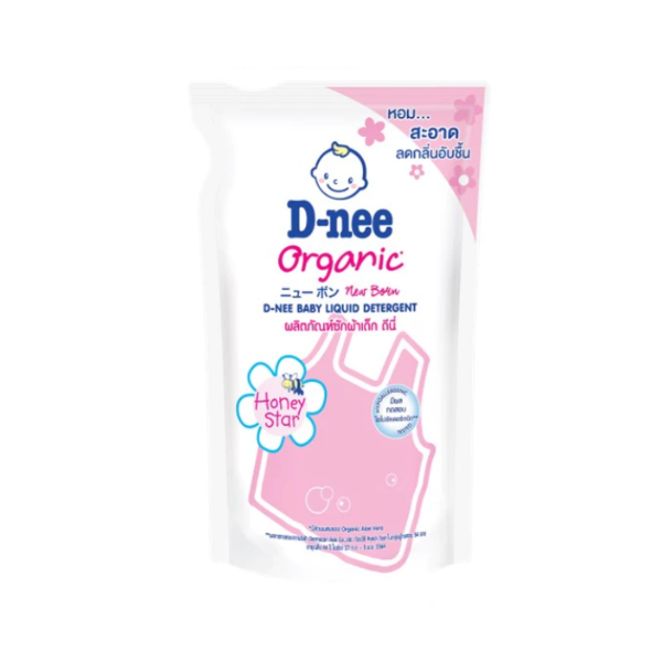 ผลิตภัณฑ์ซักผ้าเด็ก กลิ่น Honey Star ถุงเติม 530ml