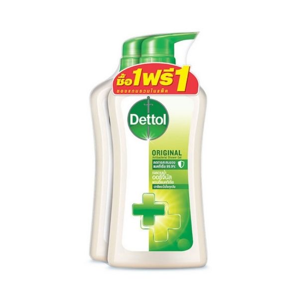 Antibacterial shower gel, Original formula 450ml (Pack of 2 bottles)