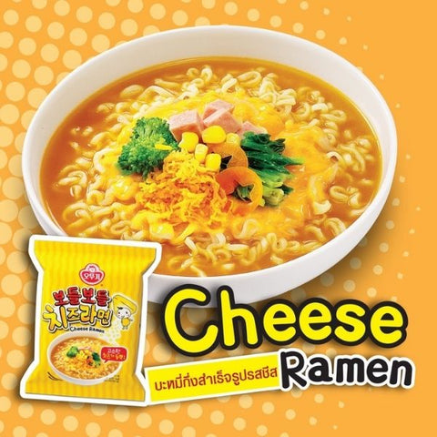 Instant ramen, cheese flavor 111g (pack of 4)