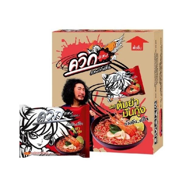 Instant noodles, Tom Yum Shrimp Paste flavor 60g ( 30-pack )