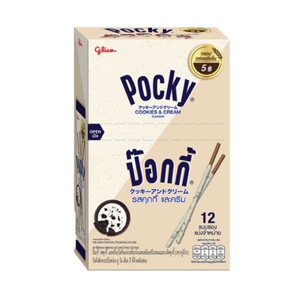 Pocky 饼干奶油味 11g（12袋）