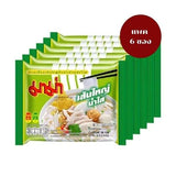ก๋วยเตี๋ยวเส้นใหญ่กึ่งสำเร็จรูปน้ำใส รสกลมกล่อม แพค 6 ซอง