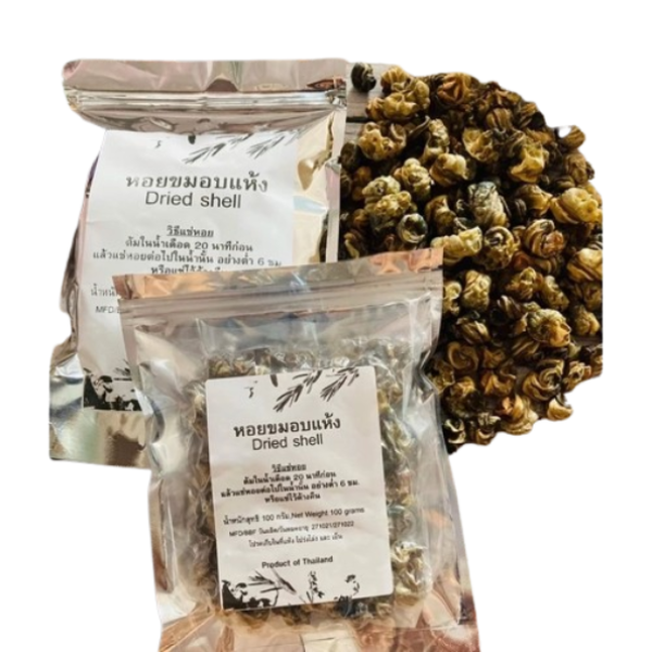 Getrocknete gebackene Apfelschnecken 100g