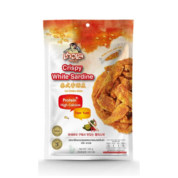 Knusprig gebackener Weißfisch, Tom-Yum-Geschmack 100g