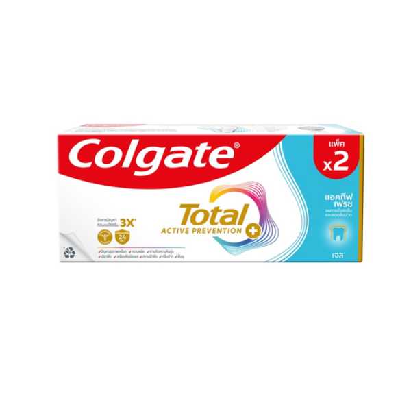 Kem đánh răng Total Active Fresh 110g gói2