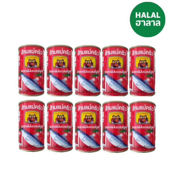 ปลาซาร์ดีนฝาช้อนงัด 155g ( แพ็ค 10 )