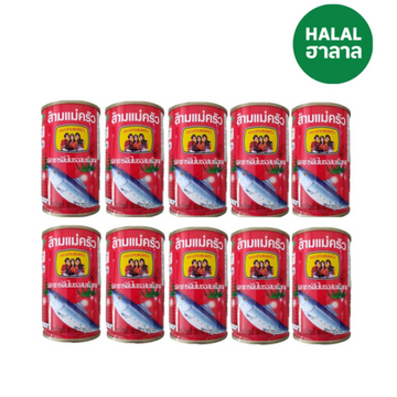 ปลาซาร์ดีนฝาช้อนงัด 155g ( แพ็ค 10 )