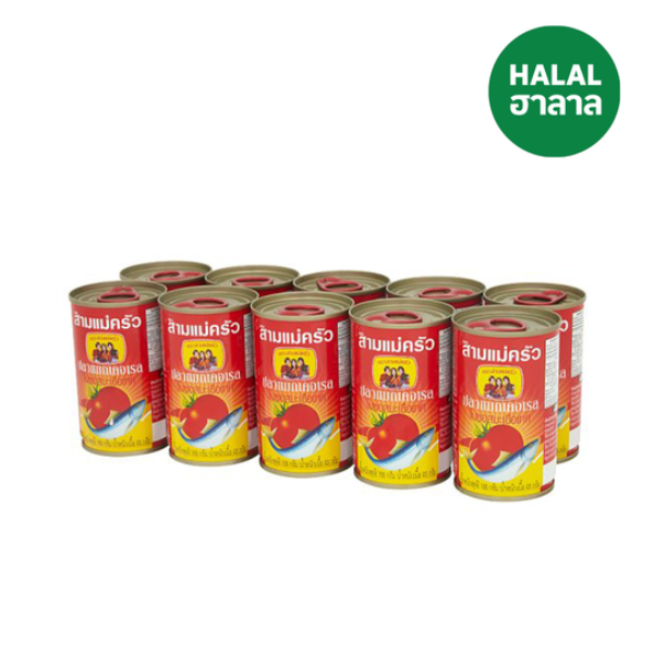 แมคเคอเรล ซอสมะเขือฝาดึง 155g ( แพ็ค 10 )