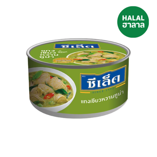 Thunfisch mit grünem Curry, Ring-Pull-Dose 185g