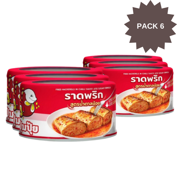 Frittierte Makrele mit Chilisauce, zuckerarme Rezeptur 185g 6er-Pack