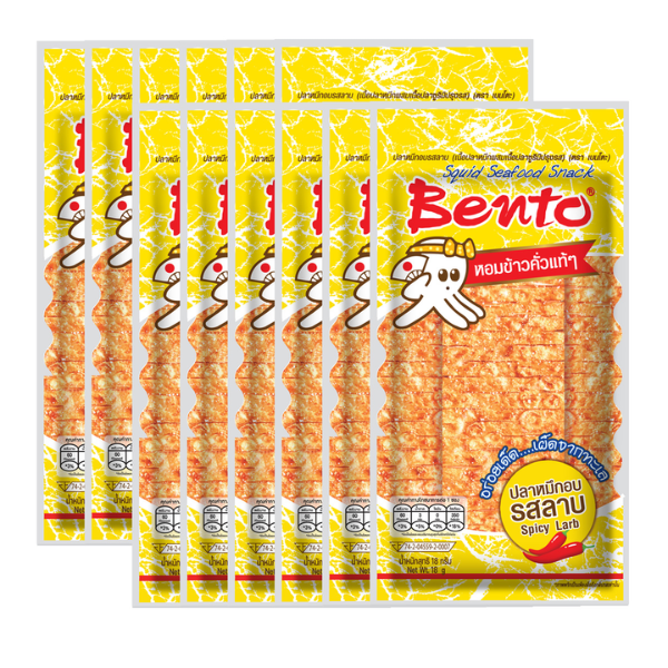 Mực nướng vị laab 18g ( gói 12 )