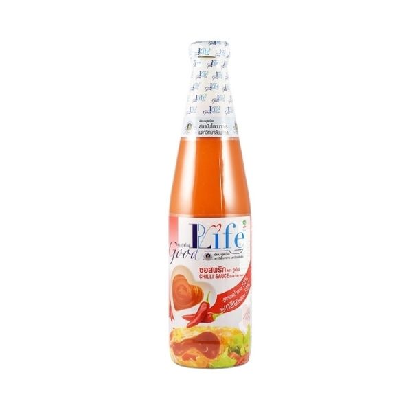Chilisauce, Rezeptur mit 50 % weniger Zucker und 50 % weniger Natrium 200ml