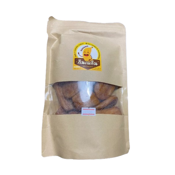 กล้วยตากแบน 200g ขนมขบเคี้ยวหวาน กล้วยน้ำว้าอบแห้ง