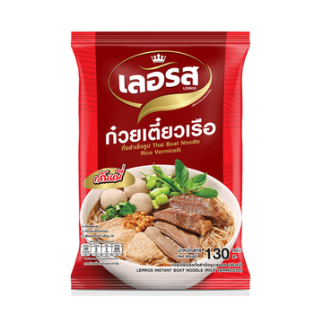 ก๋วยเตี๋ยวเรือกึ่งสำเร็จรูป เส้นหมี่ 130g