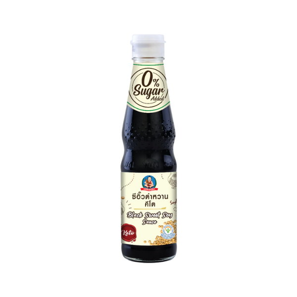 Keto-süße dunkle Sojasauce 330g