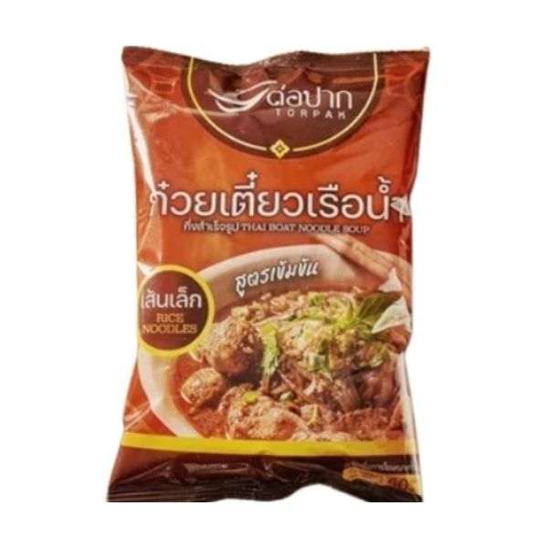 Bootsnudelsuppe mit dünnen Reisnudeln und Brühe 150g