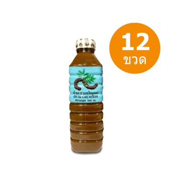 น้ำมะขามเปียก 500ml (ยกโหล 12 ขวด)