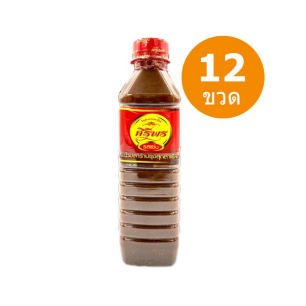 Cooked and seasoned fermented fish sauce 400ml (12-bottle case)