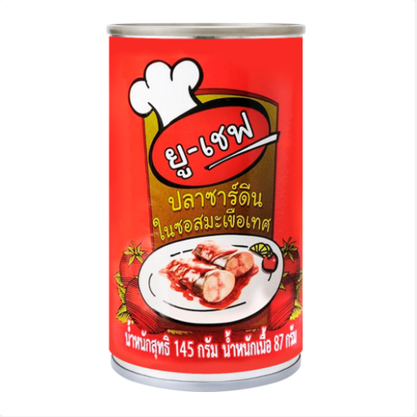 ปลาซาร์ดีนในซอสมะเขือเทศ 145g