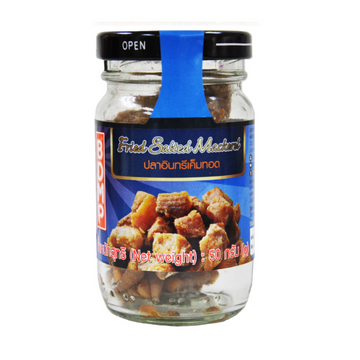 ปลาอินทรีเค็มทอด(หั่นเต๋า) 50g