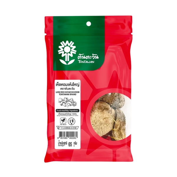 Getrocknete Shiitake-Pilze, groß, 65 g