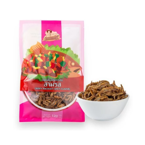 三味小鱼干 120g