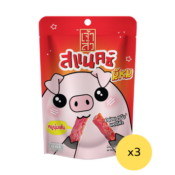หมูนุ่มเส้นผสมไก่ 25g ( แพ็ค 3 )