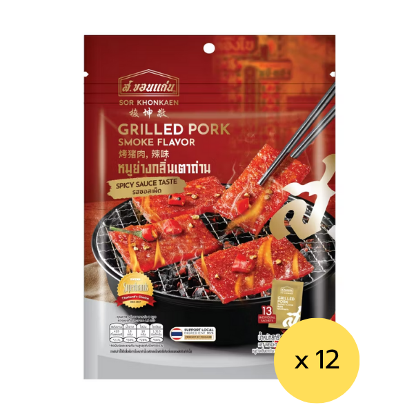 炭烤香味辣酱猪肉 90g（12包）