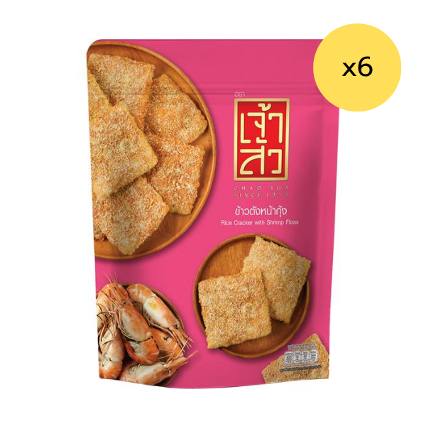Cơm cháy phủ tôm 80g ( gói 6 )
