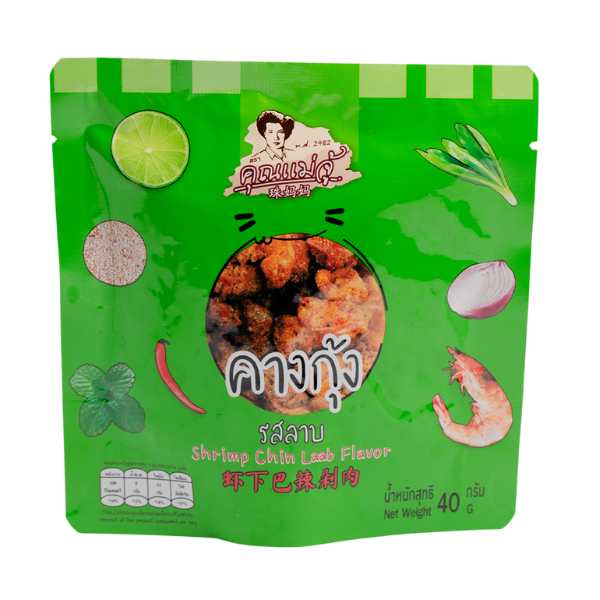 Knusprige Garnelenköpfe mit Larb-Geschmack 40g
