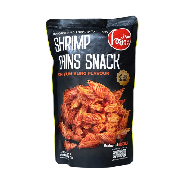 Cằm tôm chiên giòn vị tom yum 72g