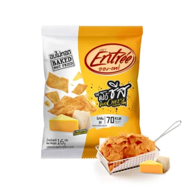Knusprige gebackene Schweinefleischscheiben mit Duo-Käse-Geschmack 16g ( 6er-Pack )