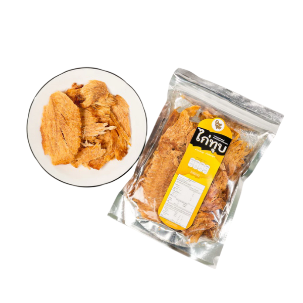Getrocknetes, zerkleinertes Hühnerfleisch 100g