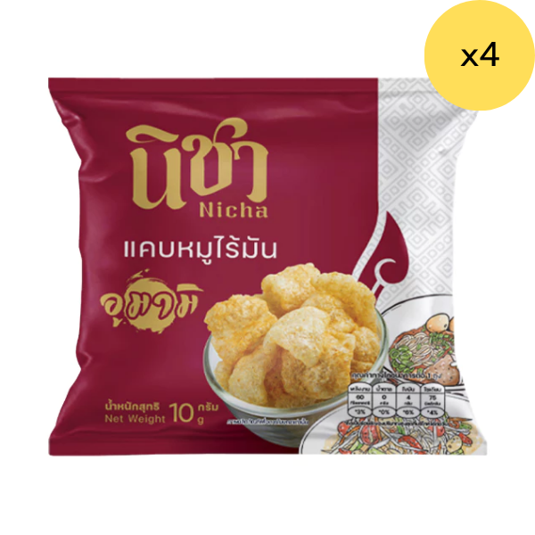 Fettfreie Schweineschwarte, Umami-Geschmack 10g ( 4er-Pack )