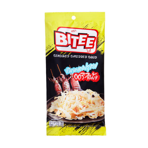 Mực xé tẩm gia vị vị nguyên bản 15g