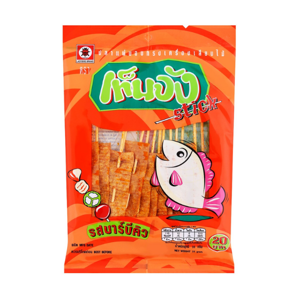 ปลาแผ่น รสบาร์บีคิว 35g