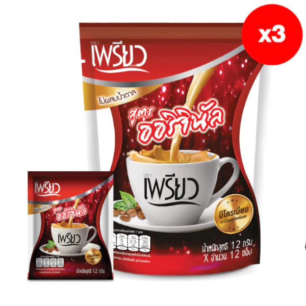 Instantkaffee, Originalrezeptur, Pulver 12g, 12 Beutel (3er-Pack)