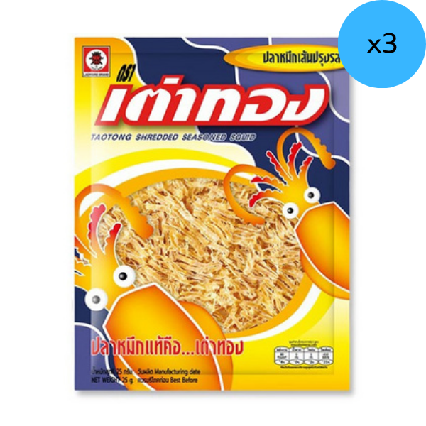 调味鱿鱼丝 25g（3包）