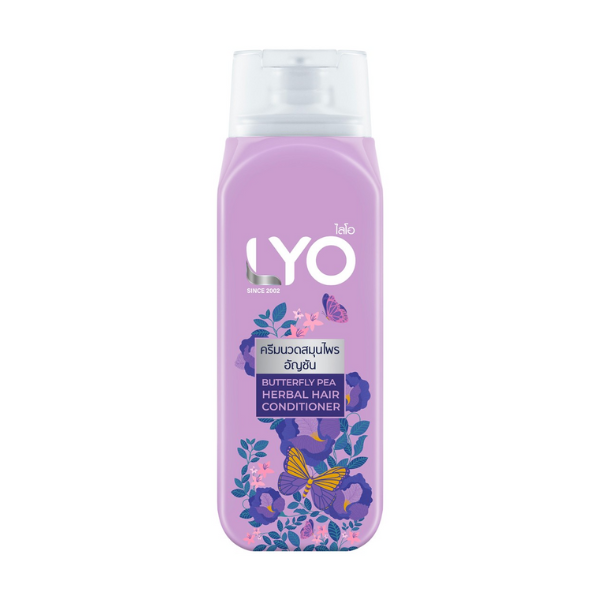Kräuter-Haarspülung mit Schmetterlingserbsenblüten 200ml