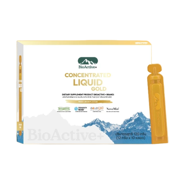 Concentrated Liquid Gold รสชาติ เฟรช เลม่อน 120g ( 1 กล่อง 10 หลอด )