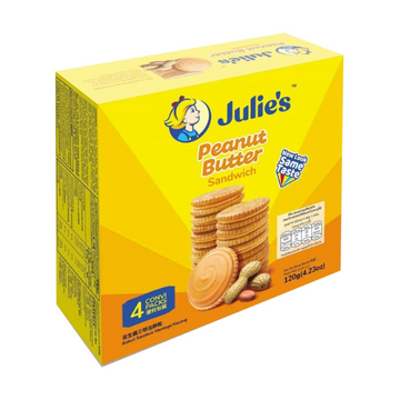 ขนมปังสอดไส้เนยถั่ว 120g