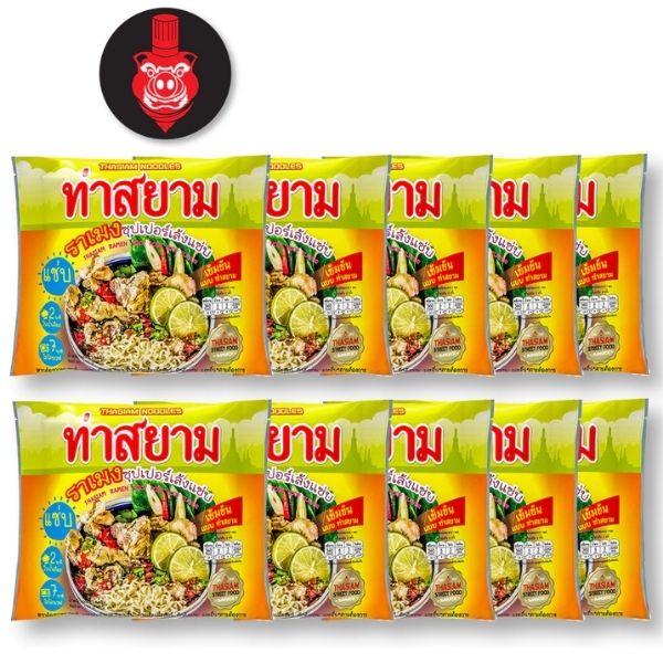 ราเมงซุปเปอร์เล้งแซ่บ 118g (10ซอง)