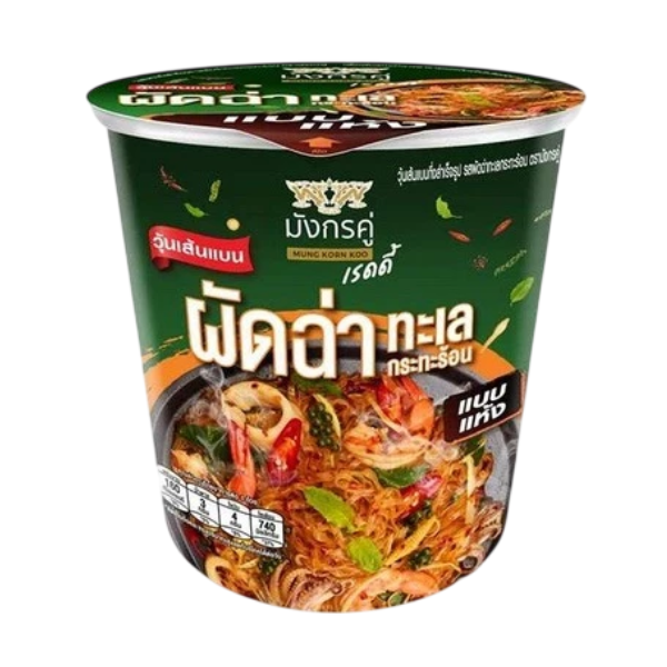 Glass noodles, spicy seafood stir-fry flavor 40g