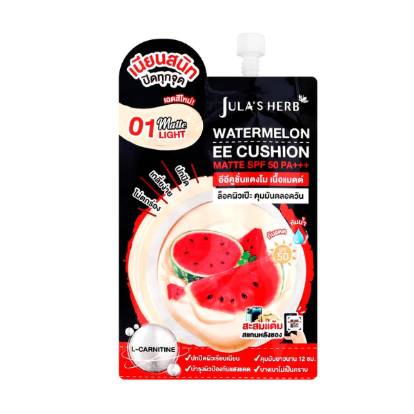 Phấn nước Watermelon EE Cushion Matte SPF50 PA+++ (01 Light) 6g