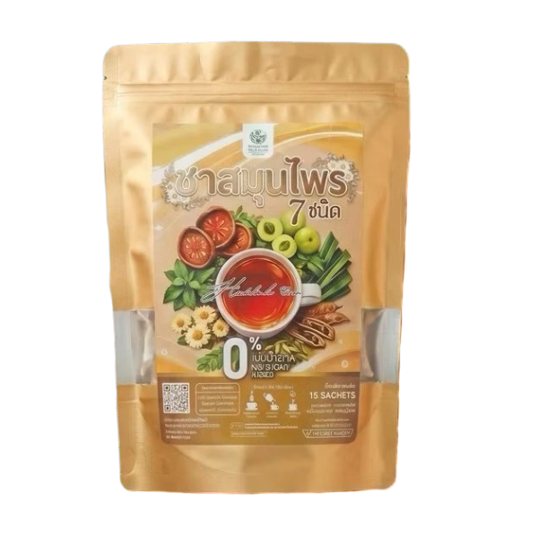 Herbal tea with 7 herbs, tea bags, 30g