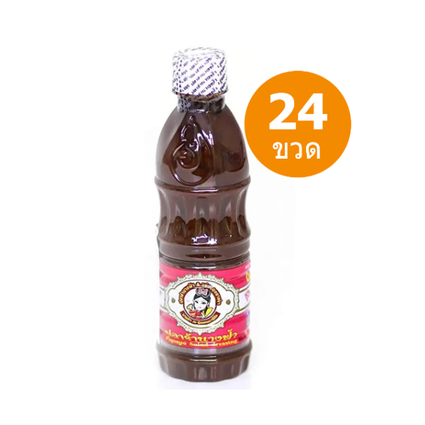 Seasoned cooked fermented fish sauce, extra-concentrated recipe, white cap, 400ml (case of 24 bottles)