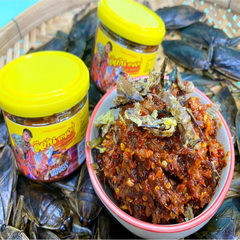 Jaew mit fermentiertem Fisch und Wasserkäfern 130g