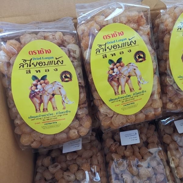 Nhãn sấy khô màu vàng (quả lớn) 500g