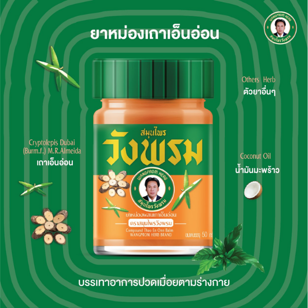 ยาหม่องสูตรเถาเอ็นอ่อน 50g